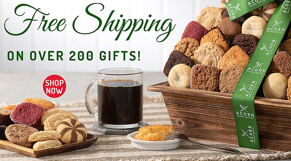 Free shipping on over 200 gifts